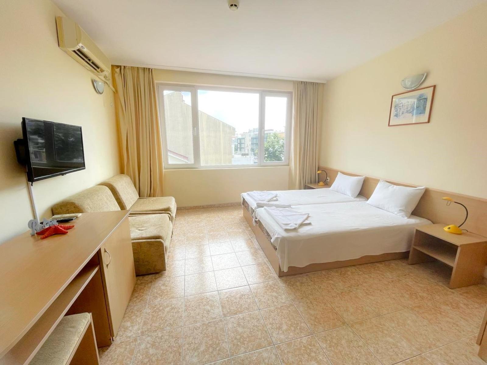 Family Hotel Morska Zvezda Balchik Exterior foto